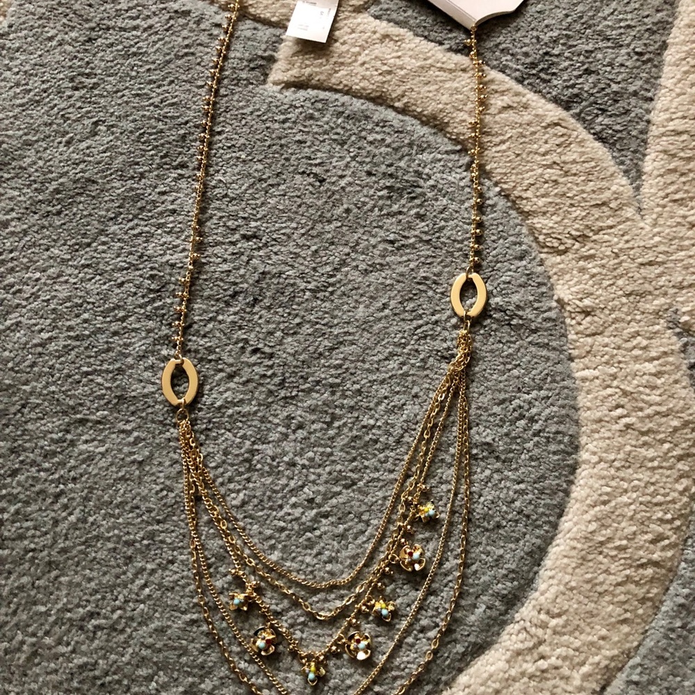 NWT Ann Taylor Factory Layered Necklace